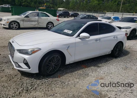 2019 Genesis G70 Elite из США, поврежденный, VIN KMTG34LA7KU032247